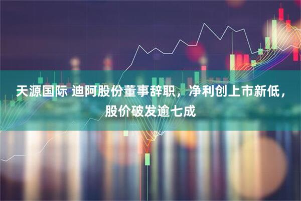 天源国际 迪阿股份董事辞职，净利创上市新低，股价破发逾七成
