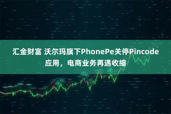 汇金财富 沃尔玛旗下PhonePe关停Pincode应用，电商业务再遇收缩