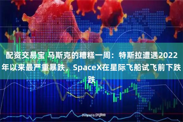 配资交易宝 马斯克的糟糕一周：特斯拉遭遇2022年以来最严重暴跌，SpaceX在星际飞船试飞前下跌
